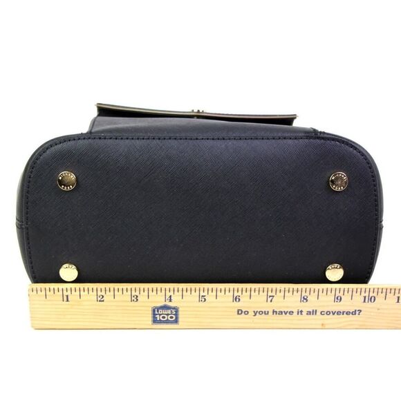 NWT Michael Kors BLACK GENUINE LEATHER SHOULDER BAG HOBO TOTE HANDBAG PURSE - Picture 13 of 15